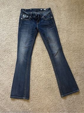 Miss Me Dark Blue Flare Jeans